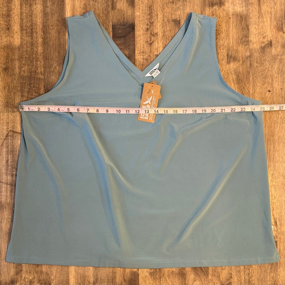 Eddie Bauer Departure 2.0 Tank V Neck UPF 50+ Hiking Dusty Loden Women’s XXL - Picture 5 of 10